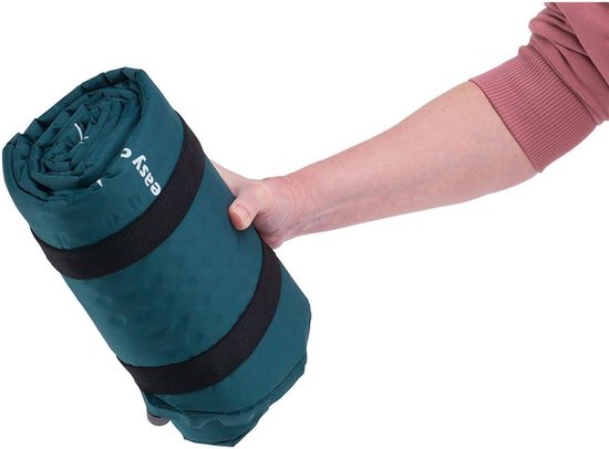 Kampeer Mat - Slaapmat Opblaasbaar - Buiten Slapen - Zelfopblazend Comfort - 182 x 51 cm - Zwart — afbeelding 2