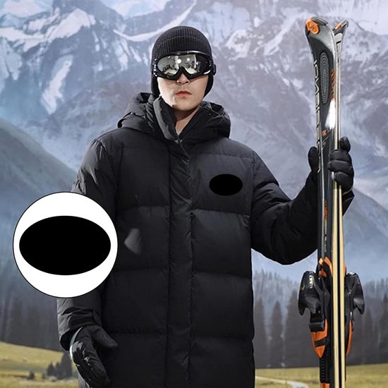 10-delig Reparatiepatch Set voor Donsjassen, Selbstdrukende Waterdichte Nylon Stickers voor Jassen, Outdoor Kleding & Slaapzakken — afbeelding 3