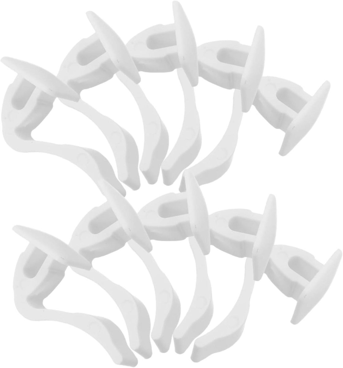 Radiator Clips - Bevestigingsclips Set - Snelle Installatie - Verbeterde Warmteverdeling - 10 Stuks - Wit