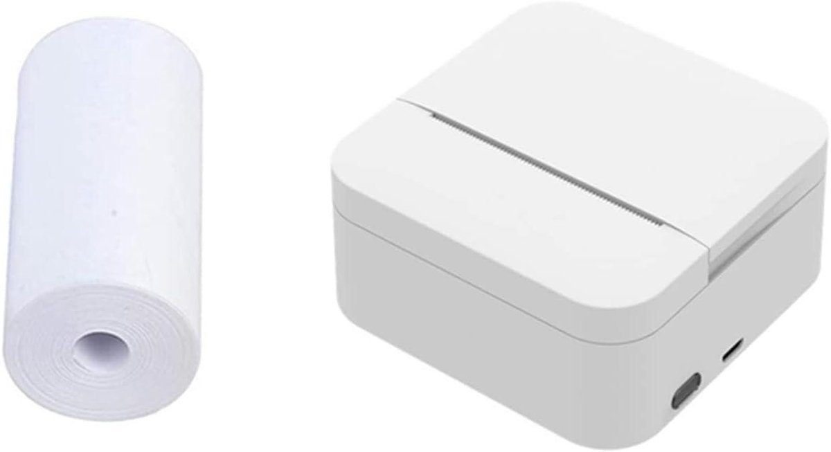 Mini Thermische Printer - Draagbare Printer - Labels Printen - Draadloze Bluetooth - 57mm Afdrukken - Set A