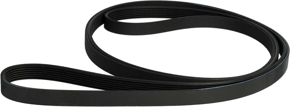 Wasdroger Riem Aandrijfriem Trommel Apparaat Reparatie Precies Passend 197.5 cm Zwart