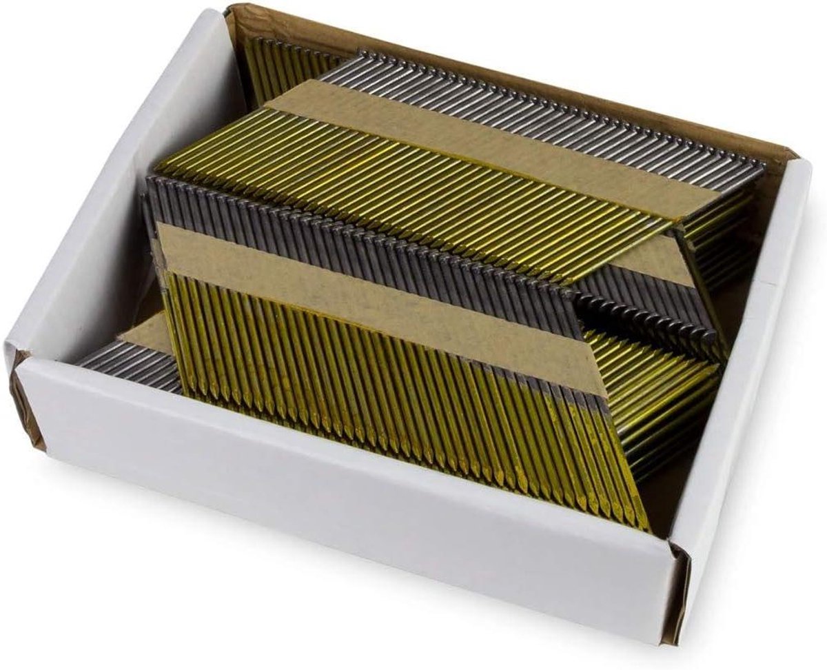 Strip nagels - Bevestigingsmateriaal - Klusprojecten uitvoeren - Grote hoeveelheid - 3.15 x 90 mm - Metaal