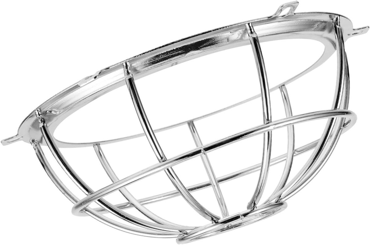 Brandmelder Beschermhoes - Detector Beschermer - Brandbeveiliging Verbeteren - Stevige Behuizing - 15.7 x 15.7 x 6.9 cm - Zilver