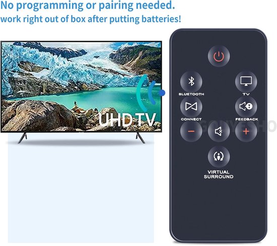 Vervangende afstandsbedieningsset voor JBL Soundbar Boost TV - geen programmering nodig - energiebesparend - ShopVlot — afbeelding 4