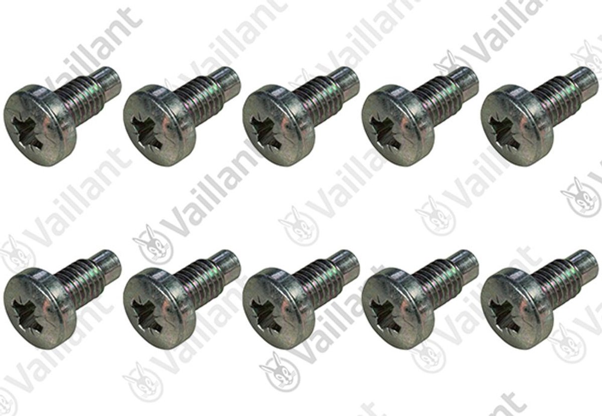 VAILLANT Schroef, (x10) ISO 7045 VC 105 E e.a. Vaillant-Nr. , 0010027341