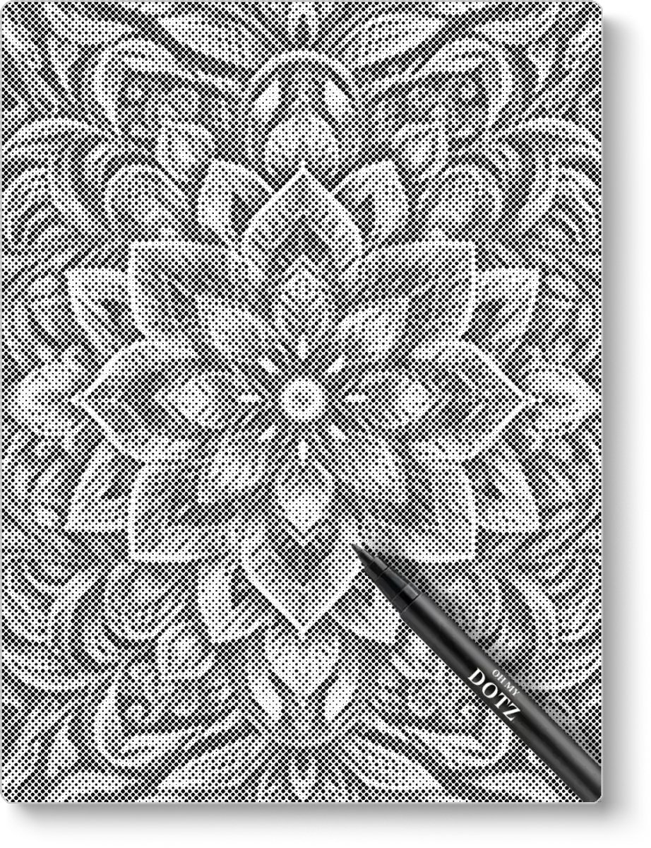 Mandala | Dot painting | 50x60cm Meest gekozen | Dot painting | Oh My Dotz | Dots stippen | Diamond painting & Schilderen op nummer alternatief | Happy hobby