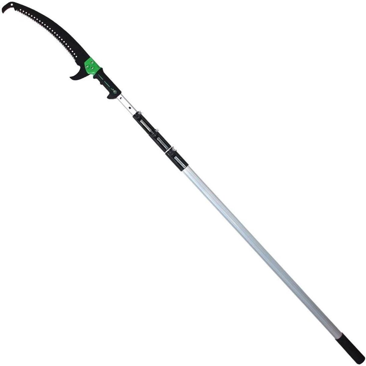 Telescopische Boomzaag - Snoeischaar met steel - Takken Snoeien - Aluminium Telescopische Steel - 3.5 meter - Zilver