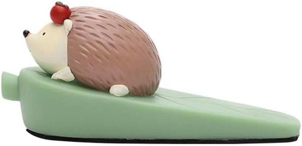 Egel Deurstopper - Dieren Deurwig - Deuren Open Houden - Verbeterde Antislip - 70 Gram - Zoals Afgebeeld
