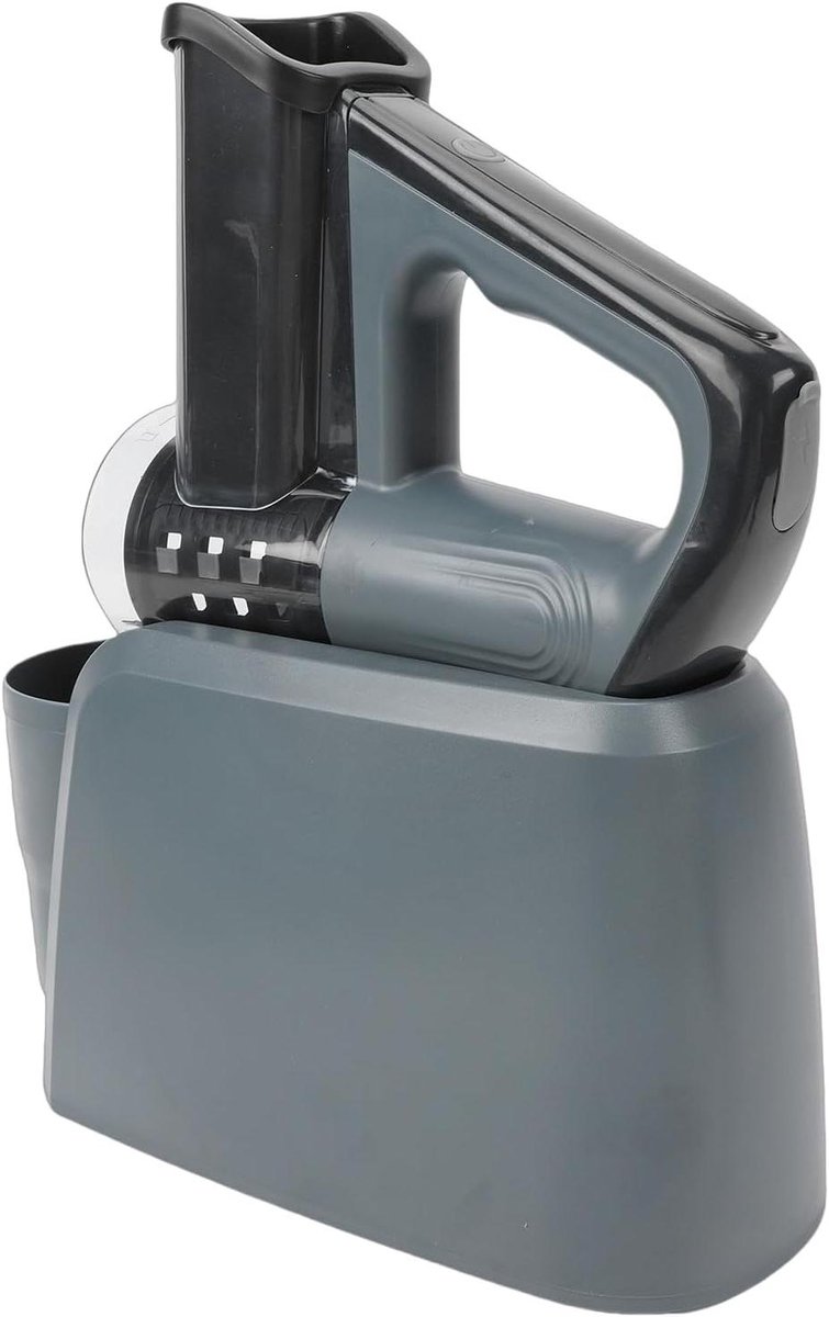 Elektrische Kaasrasp - Salademaker Groentesnijder - Snel Groenten Snijden - Met 3 Messen - 2600 mAh Batterij - Zilver