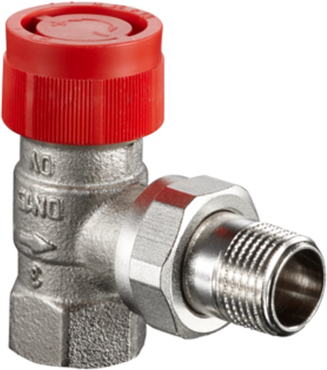 OVENTROP Thermostaatventiel AF hoek DN 20, Rp 3/4 x R 3/4, PN 10, 1180606