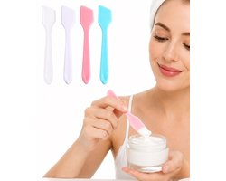 Gezichtsmasker Spatels 10 Stuks – Face Cream Scraper & Masker Applicator – Mini Cosmetic Spatula…