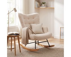 Top 10 Schommelstoelen 2026: Schommelstoel Teddy Beige