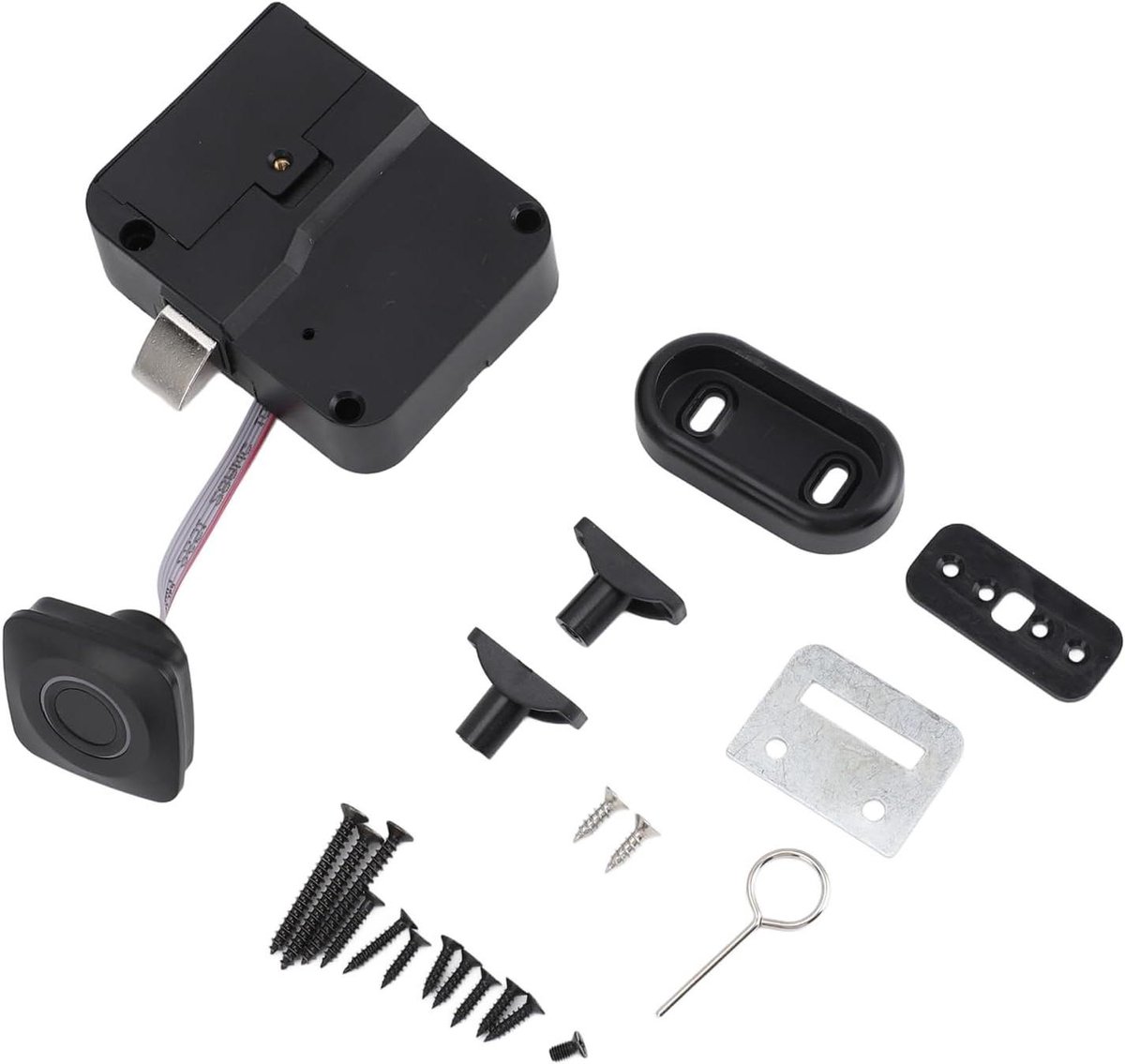 Vingerafdruk Slot - Slimme Vergrendeling - Laden Beveiligen - Sleutelloze Toegang - 13 x 8 x 5 cm - Zwart