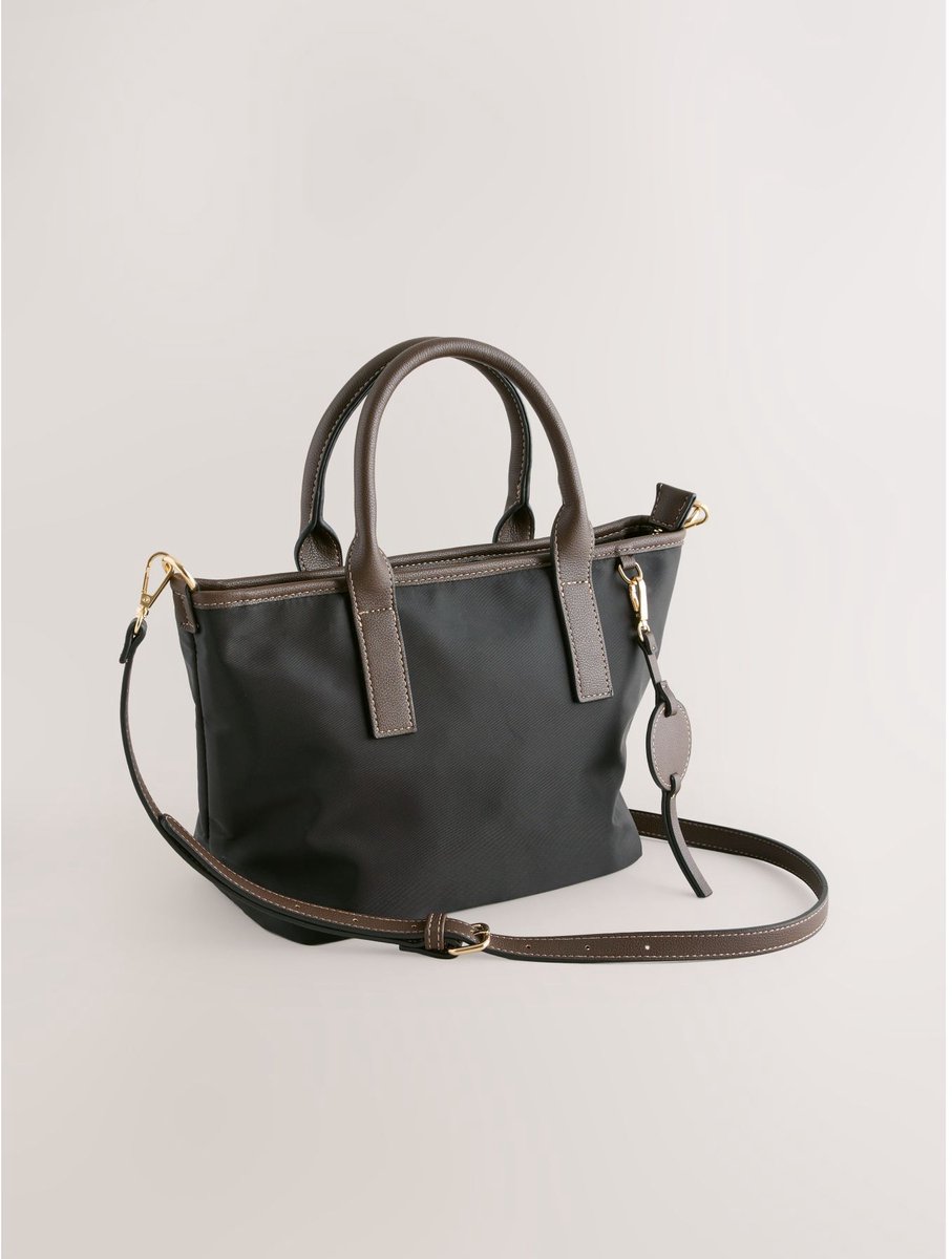 Next - Dames - Nylon crossbodytas - Zwart