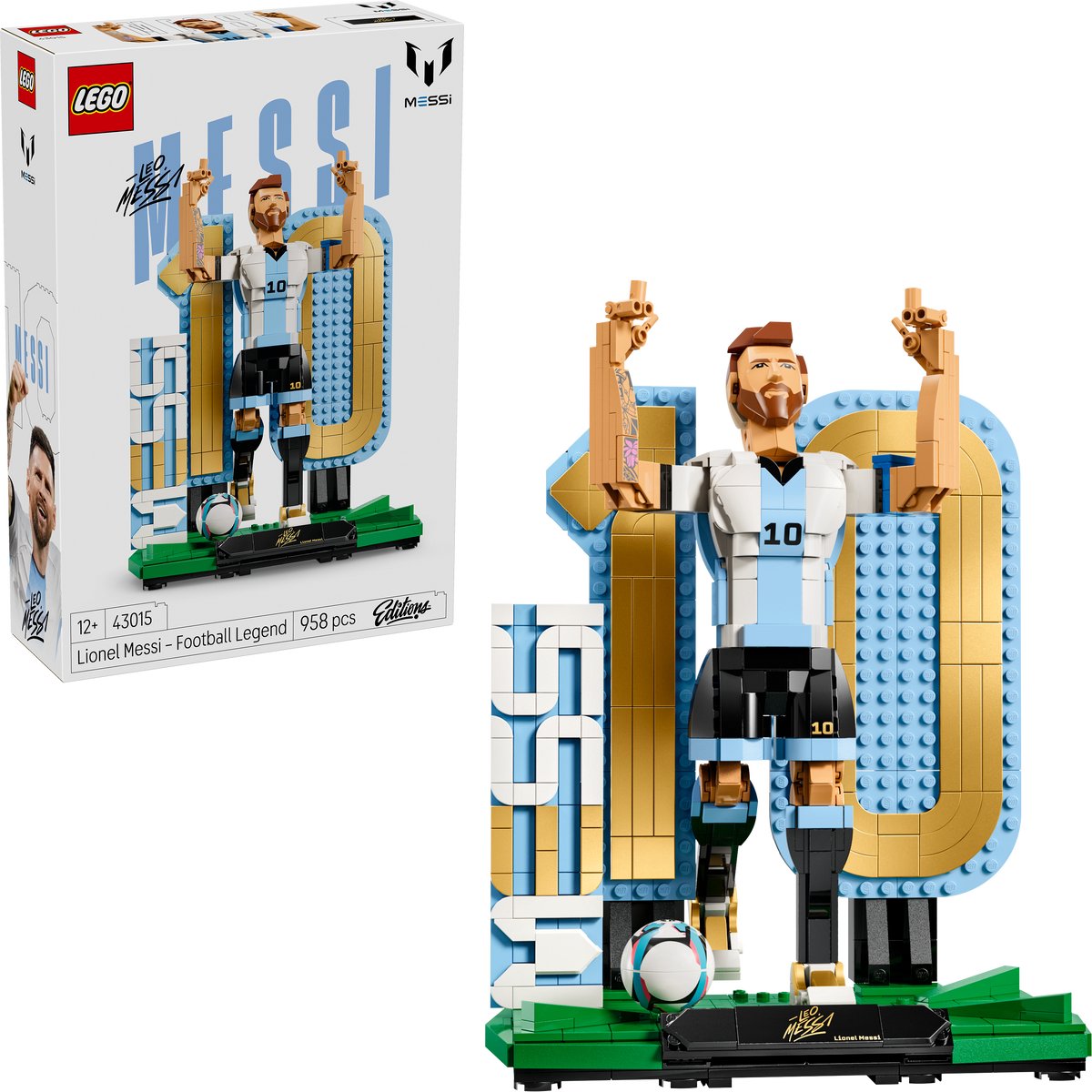 LEGO Editions Lionel Messi – Voetballegende Voetbal Speelgoed voor Kinderen - 43015 – foto 2
