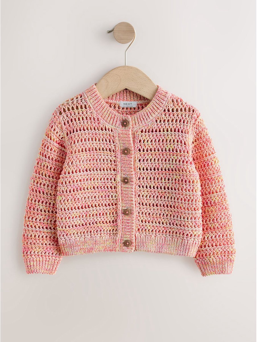 Next - Meisjes - Gebreid vest - Roze