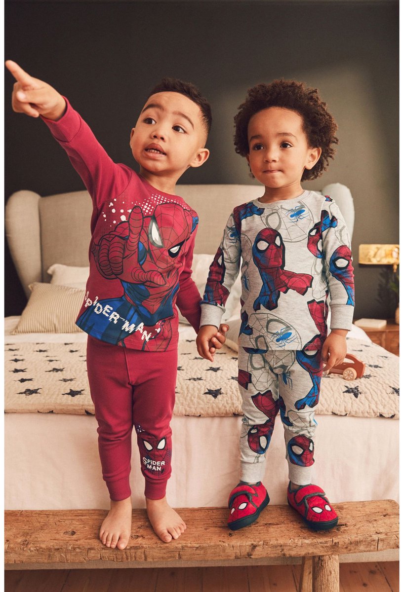 Next - Jongens - Verpakking van 2 knusse pyjama's - Rood