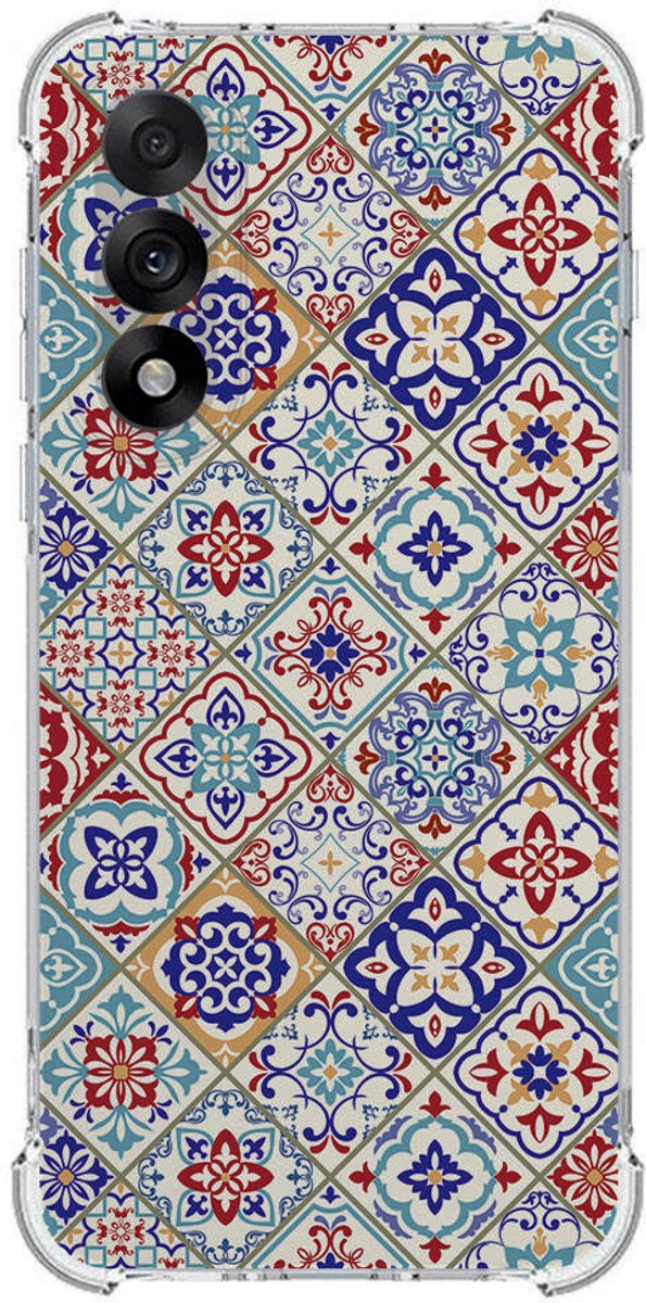 TPU Telefoonhoesje OnePlus Nord 5 - Tiles Color schokabsorberende backcover
