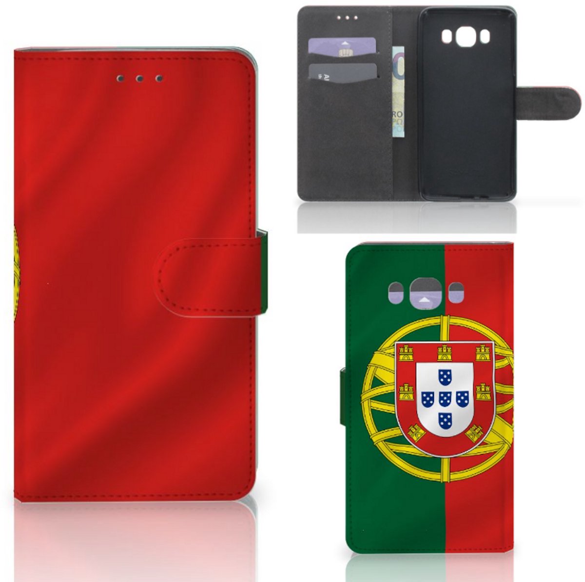 Boekhoesje voor Samsung Galaxy J7 2016 Bookstyle Case Portugal