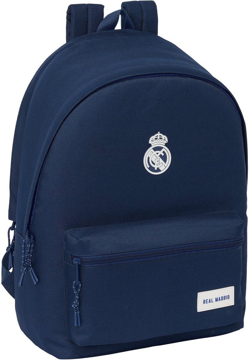 Real Madrid Rugzak 15,6" LAPTOP+USB - 44 x 31 x 18 cm - Polyester