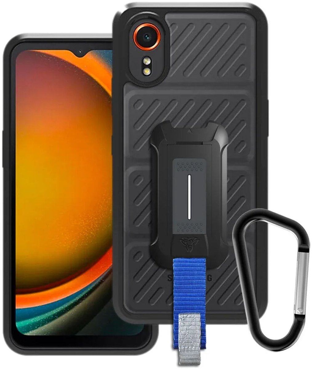 Armor X BX-Series Robuust Hoesje Zwart Geschikt voor Samsung Galaxy Xcover 7