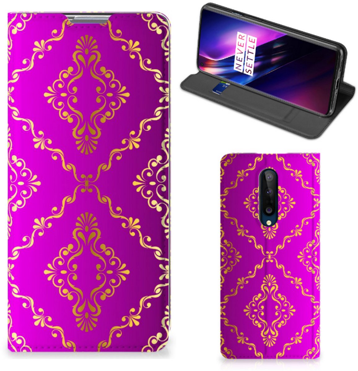 Telefoon Hoesje OnePlus 8 Barok Roze