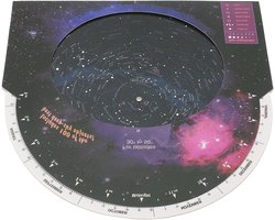 Sterrenkaart kartonnen astronomiegids
