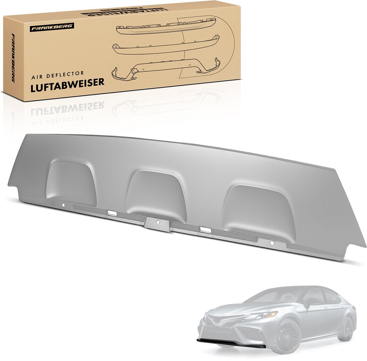 Frankberg 1x bumper spoiler voor voor VW Tiguan 2007-2018