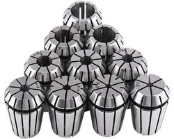 Set van 10 Stuks ER20 en ER11 Collet voor CNC Bewerking, Frezen en Graveren met Diverse Maten 3mm tot 10mm