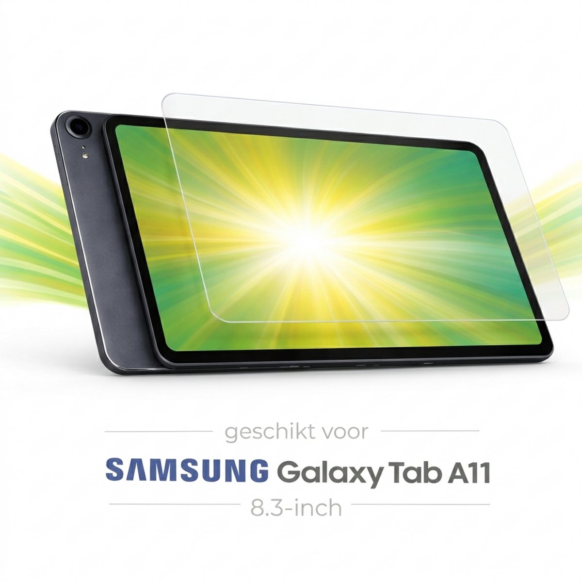 Brosendaal Screenprotector geschikt voor Samsung Galaxy Tab A11 - 8.7inch – Ultradun en Krasbestendig – Kristalhelder door 9H Nano Coating