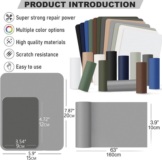 Zelfklevende Reparatiepatches - Nylon Patches - Kleding en Tent Repareren - Waterdicht en Zelfklevend — afbeelding 5