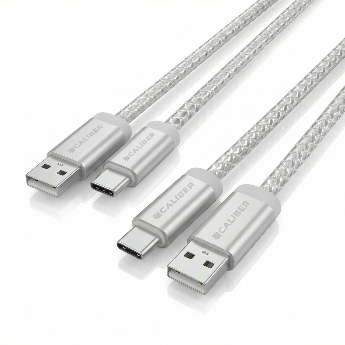 CALIBER CL-UC-2PACK USB-kabel 100 cm Zwart