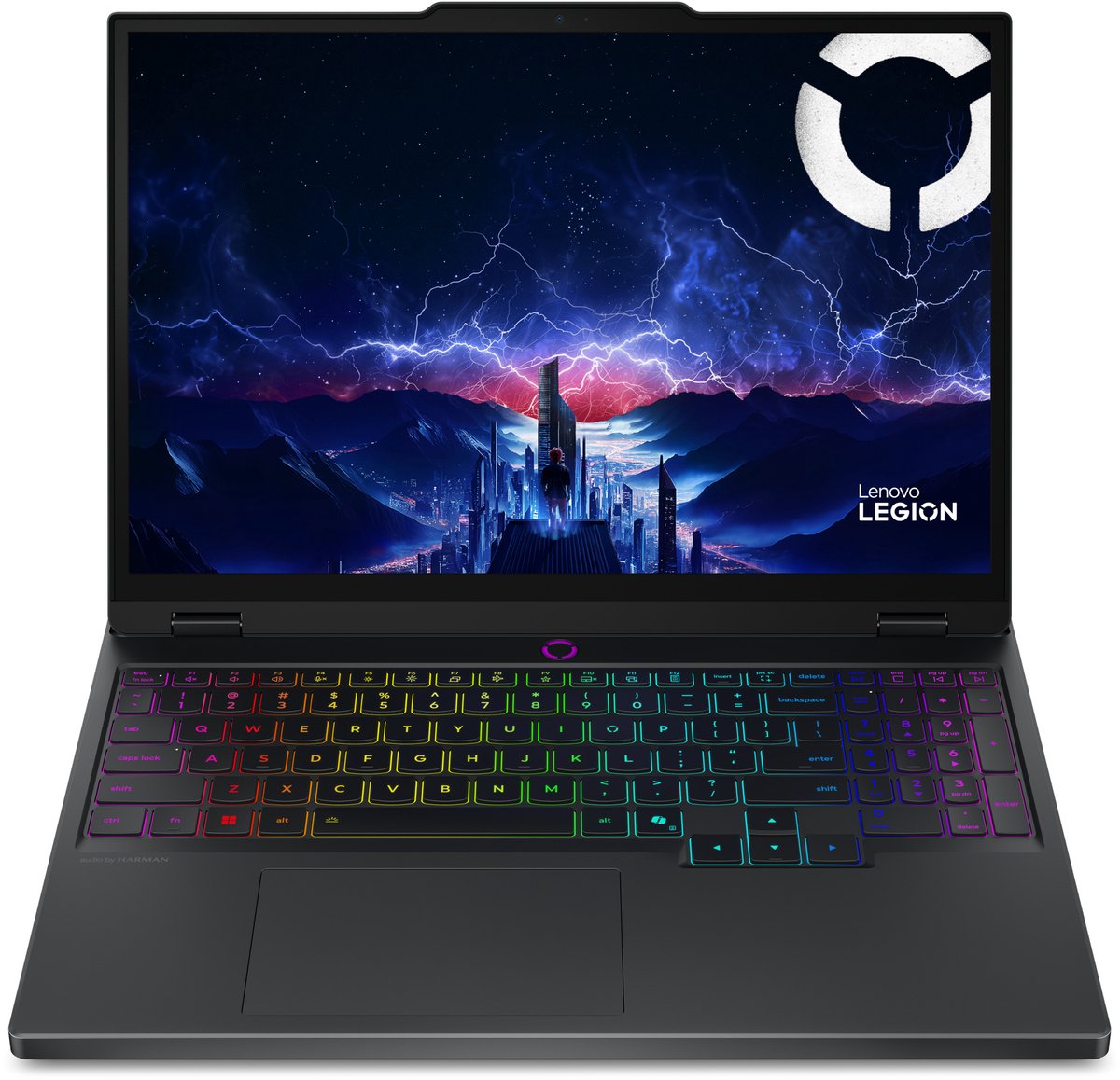 Lenovo Legion 5 15IAX10 Intel Core Ultra 7 255HX Laptop 38,4 cm (15.1") WQXGA 16 GB DDR5-SDRAM 512 GB SSD NVIDIA GeForce RTX 5060 Wi-Fi 7 (802.11be) Windows 11 Home Engels Zwart