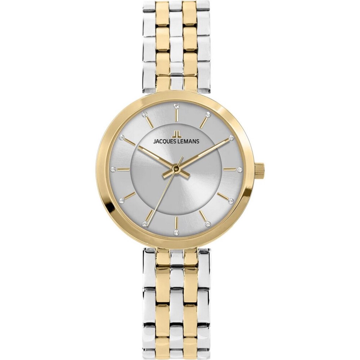 Jacques Lemans - 1-2211C - Polshorloge - Dames - Kwarts - Milano