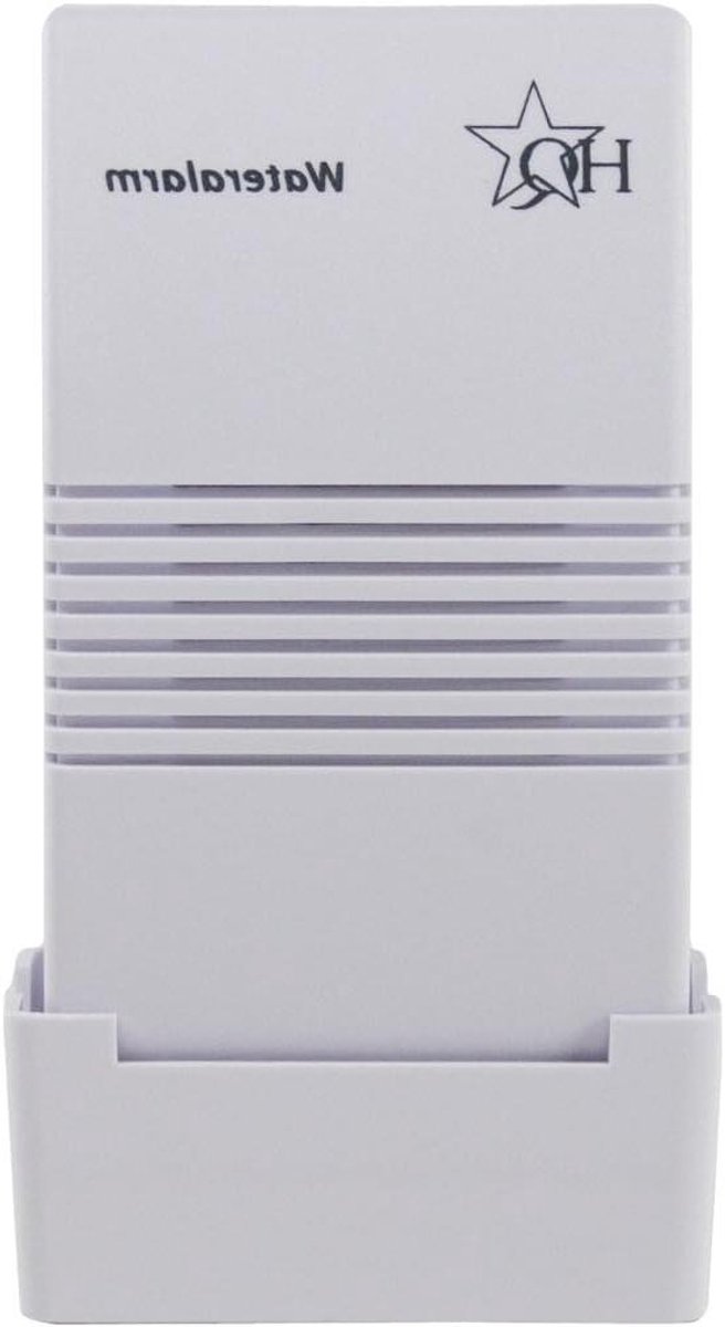 Watermelder HQ - Overstromingsmelder Alarm - Huis Beveiligen - Compact Ontwerp - 20.6 x 11.8 x 3.8 cm - Wit