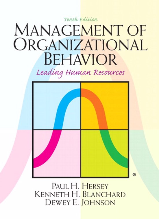 Management of Organizational Behavior - cover