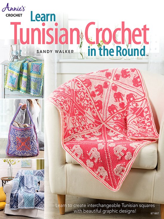 Learn Tunisian Crochet in the Round - cover