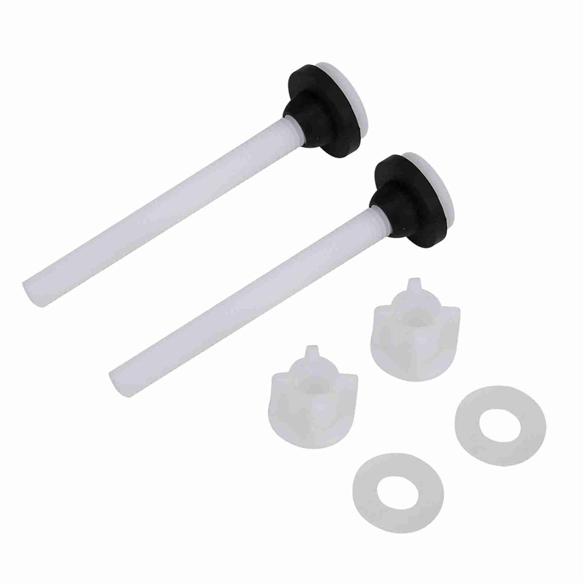Professionele Schroefset voor Toiletcloser - Lichtgewicht Rubber Schroeven voor Waterreservoir Bevestiging en Montage Accessoires