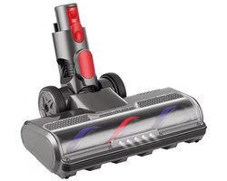 Directe Aandrijving Reinigingskop – Geschikt voor Dyson V7/V8/V10/V11/V15, Tapijt & Harde Vloeren, Stofzuiger Vervangingsborstel, Vervangingskop, Stofzuiger Onderdelen, Vloerzuigmond, LED Vloerborstel