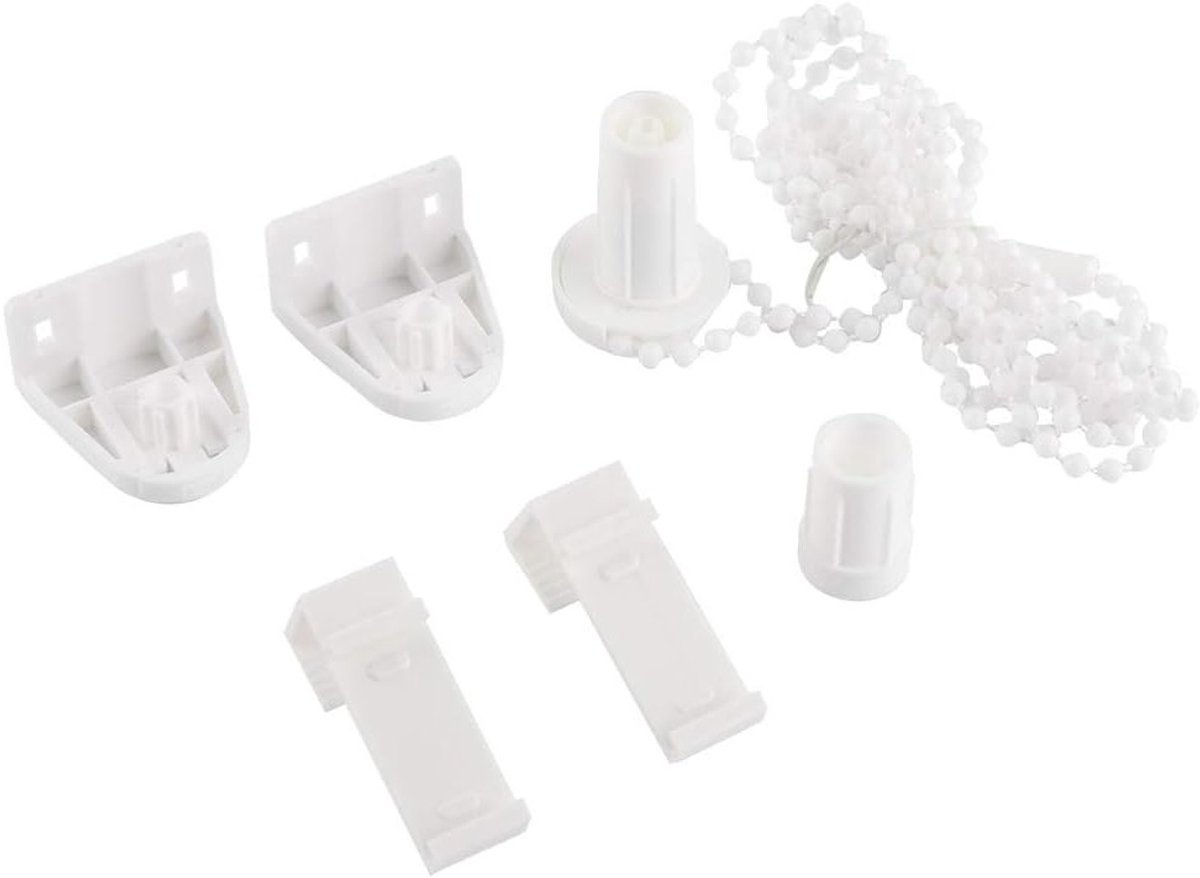 Rollerblind Reparatieset, 17 mm, Accessoires voor Gordijnrolluiken, Inclusief Ketting en Schroeven voor Eenvoudige Montage