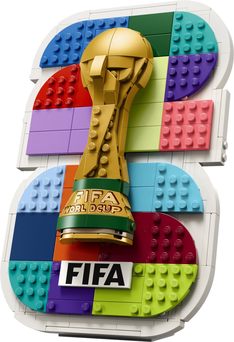 LEGO Editions FIFA World Cup 2026 Officieel Logo Voetbal Wereldbeker Bouwpakket - 43032 — afbeelding 12