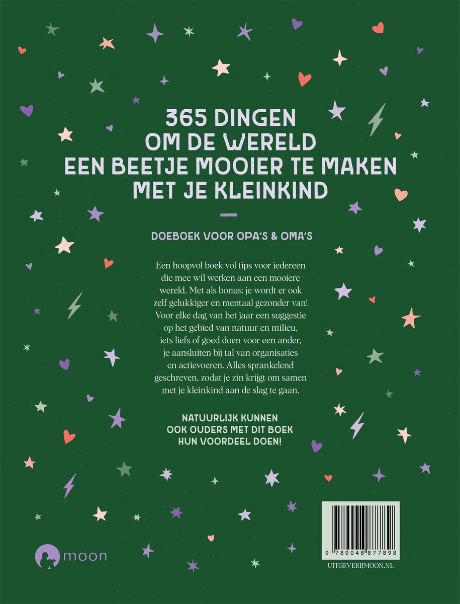 365 dingen om de wereld een beetje mooier te maken - back cover