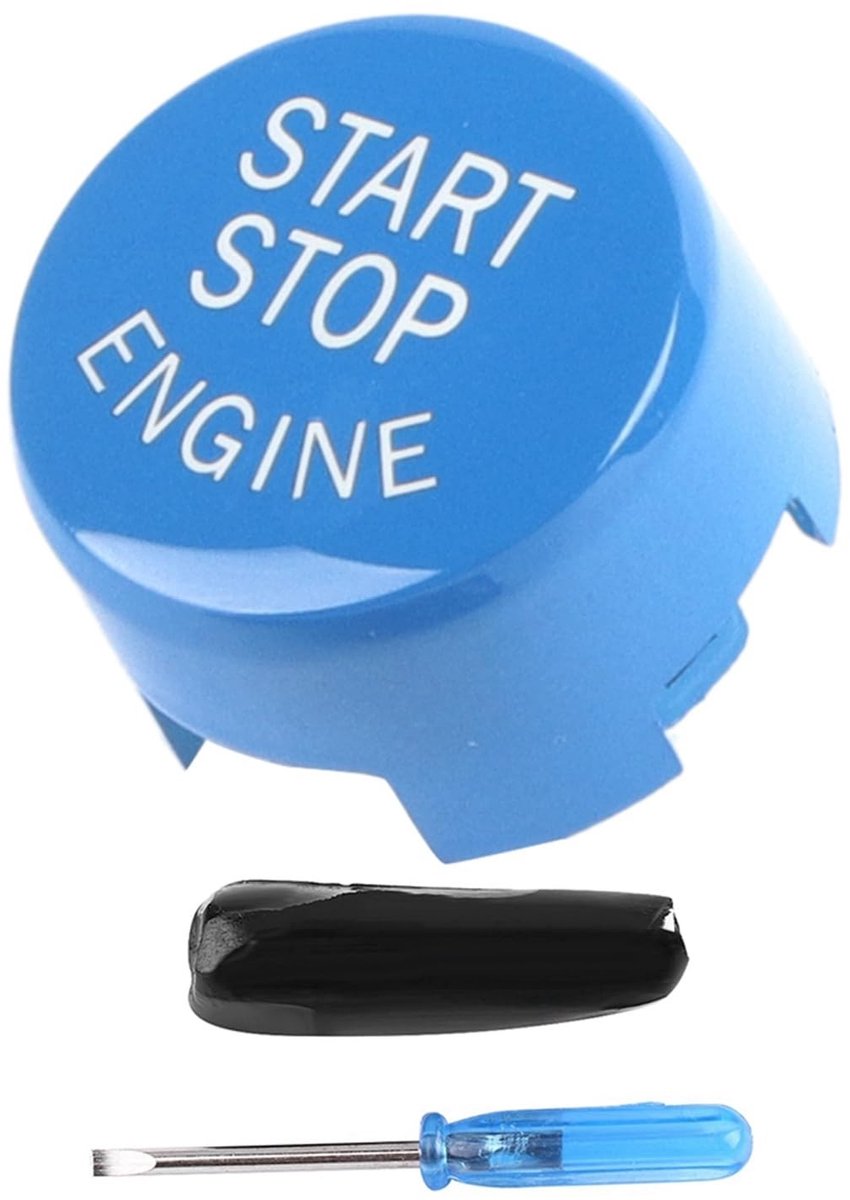 Dailygoody - Auto Motor Start Stop Schakelaar Knop Cover - Drukknop - Geschikt voor modellen - Premium kwaliteit - Eenvoudige montage - Perfecte afwer