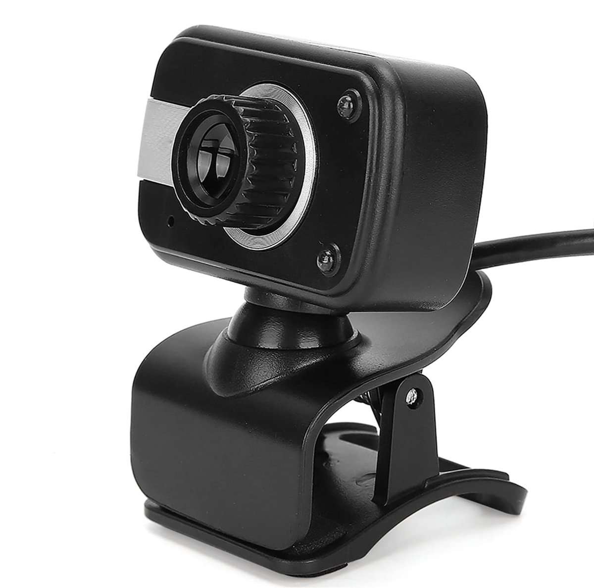 Dailygoody - Webcam 0,3 MP - USB-camera met Microfoon - Videoconferenties - Geschikt voor Laptop - LCD-scherm - Online Chat
