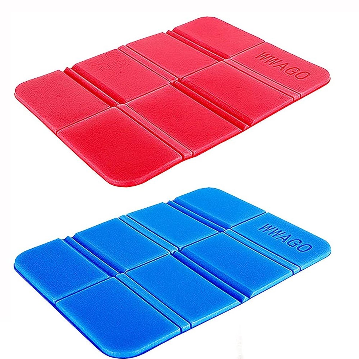 Dailygoody Camping Kussen - Opvouwbare Zitpads - Bespaar Ruimte - Ultralight Foam - Lichtgewicht Zitkussen - Geschikt voor Kamperen - 2 Stuks