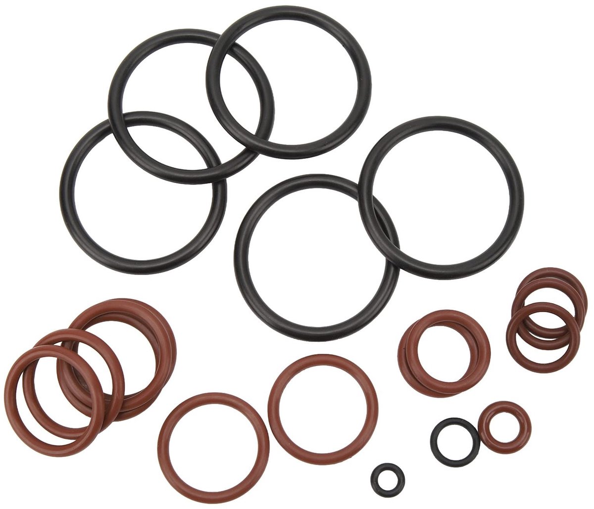 Dailygoods - Dailygoody - Koelsysteem O Ring Kit - Rubber Afdichting - 20 Stuks - Diverse Maten - Koelvloeistof Slang - Ideaal voor E46 M52 M54