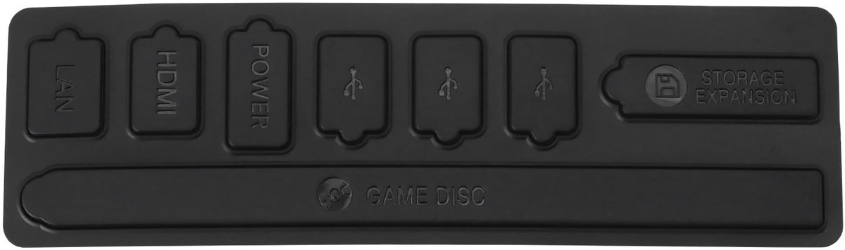 Dailygoods - Dailygoody - Console Stofstop Set - Siliconen Stoppers - Bescherming tegen Stof - Compatibel met Series S/X - 8-delige Set - Optimaliseer Levensduur