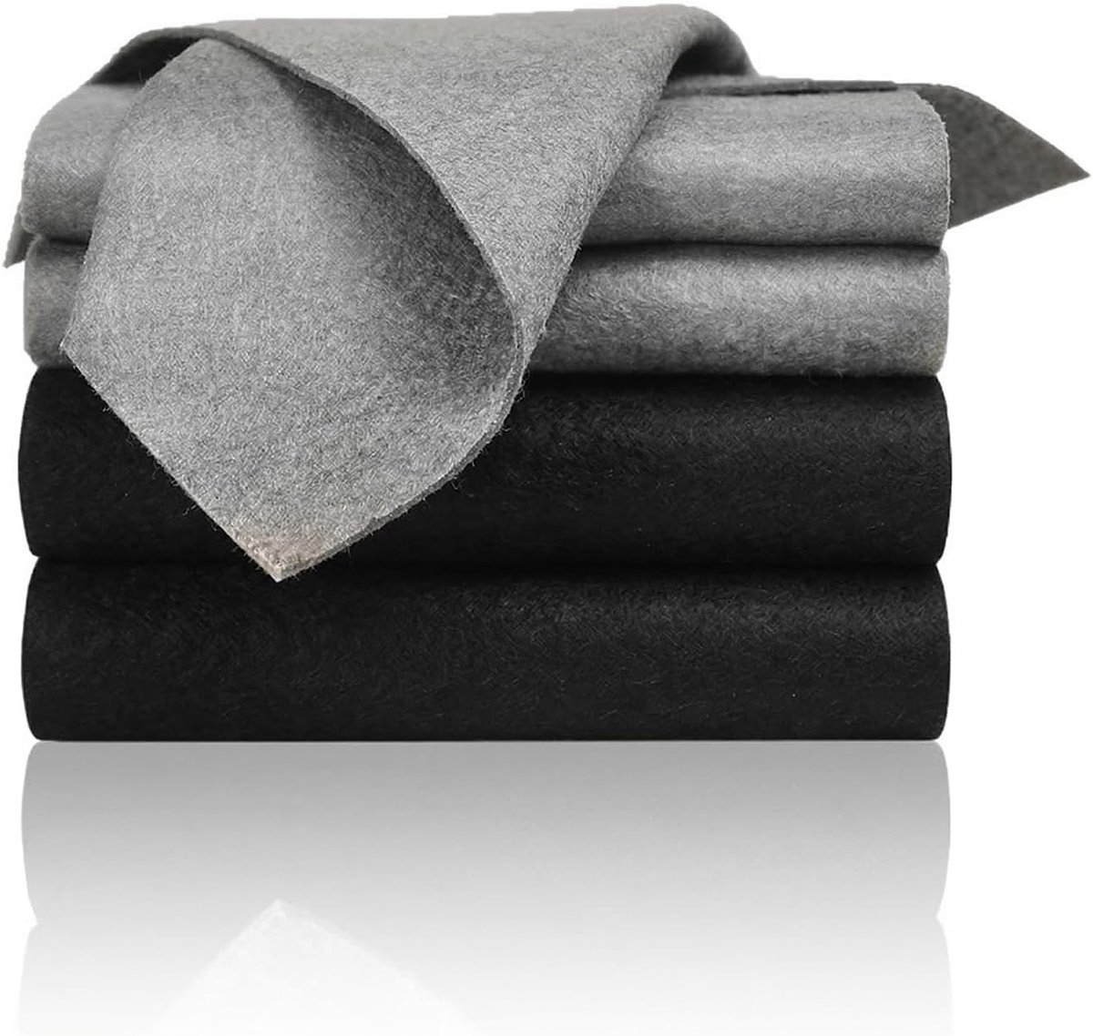 Streepvrije raamreinigingsdoeken, 4 stuks, ideaal voor glas, auto en keuken, katoen, wonderdoek voor perfect reinigen