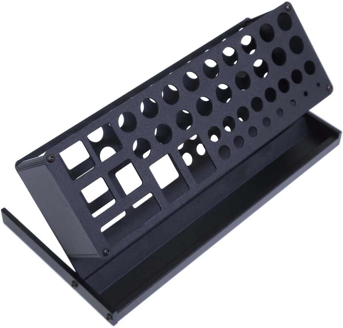 Dailygoods - Dailygoody - Aluminium Schroevendraaier Opbergrek - Desktop Organizer voor Gereedschap