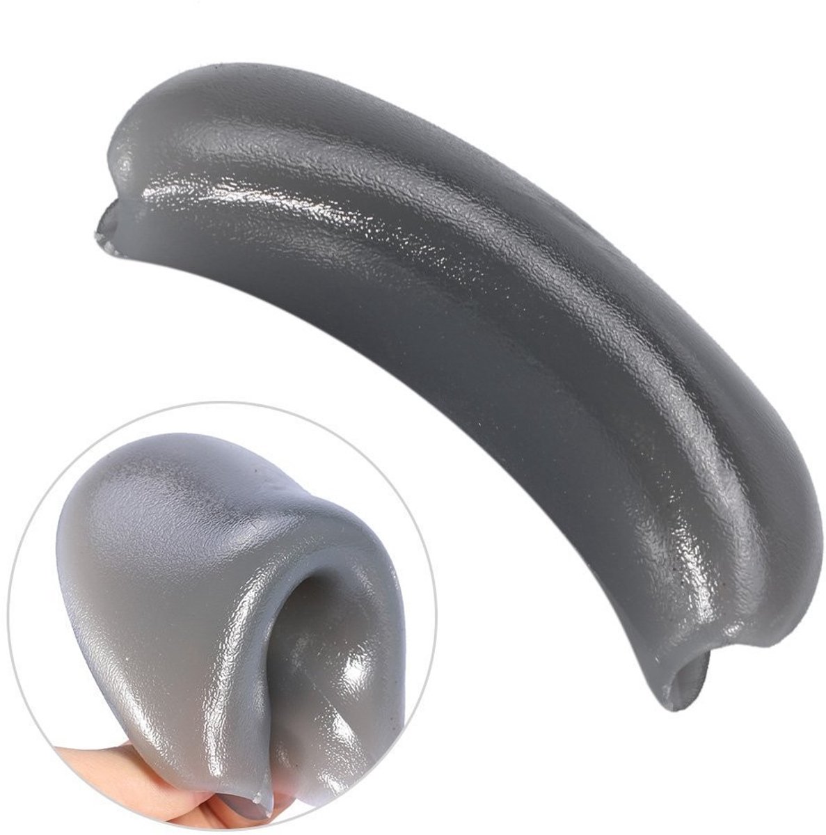 Dailygoods - Dailygoody - Neck Guard - Shampoo Tray - Professionele neksteun - Grijs - Haar salon - Ideaal voor thuisgebruik - Comfortabel en duurzaam